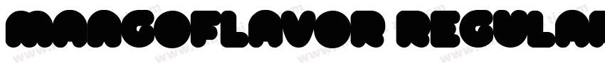 MangoFlavor Regular字体转换
